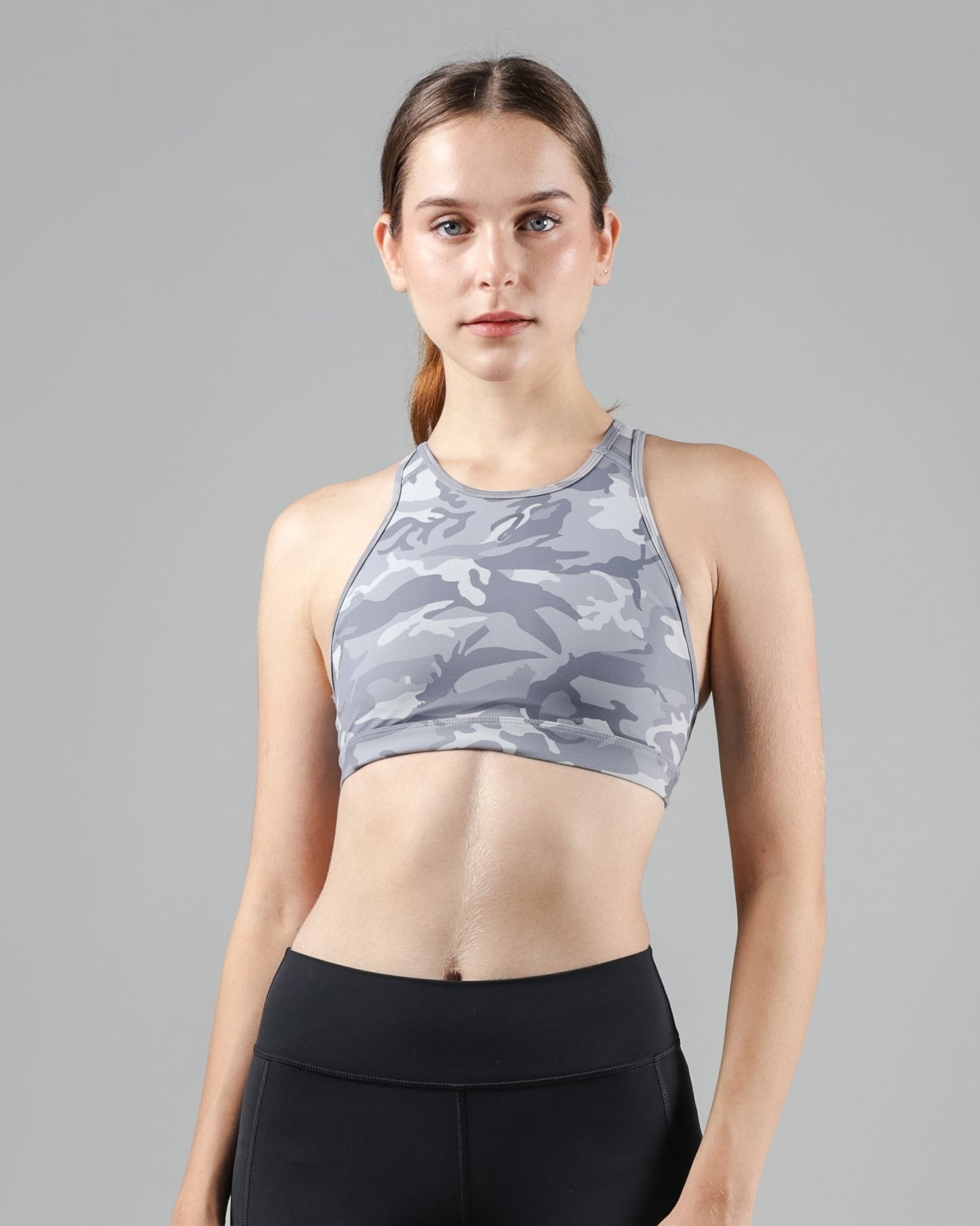 Racer Back Camo Sports Bra