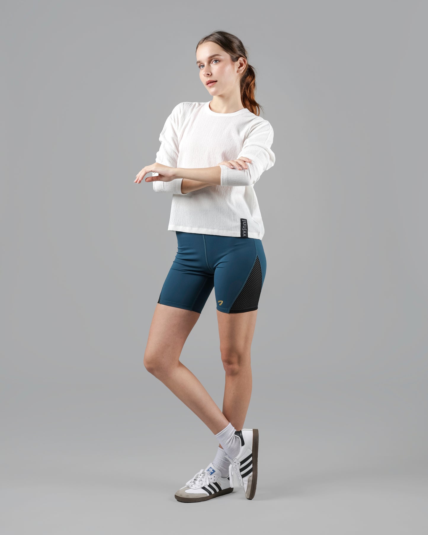 Jacquard Drop Shoulder Tee