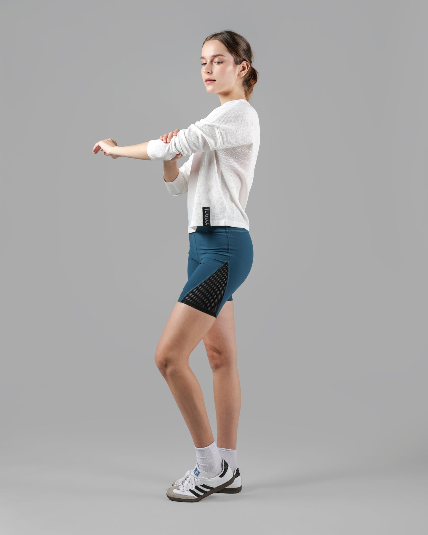 Jacquard Drop Shoulder Tee