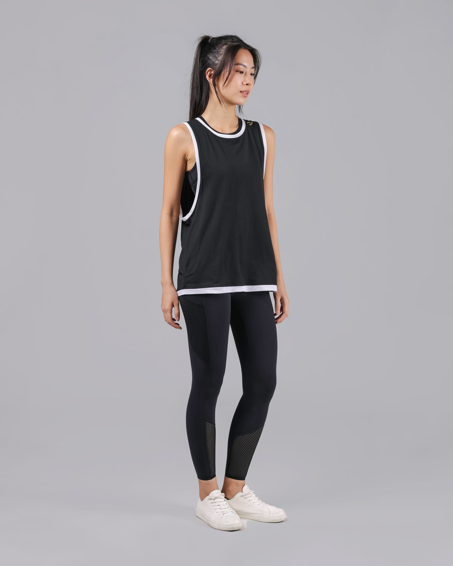 Bria Mesh Muscle Tank