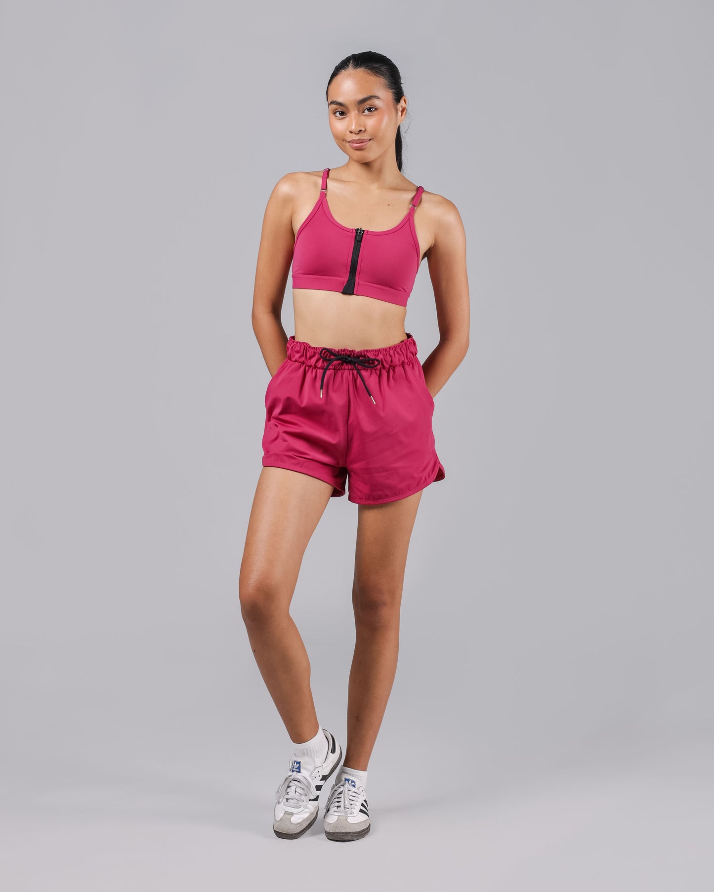 Vicky Zip Up Sports Bra