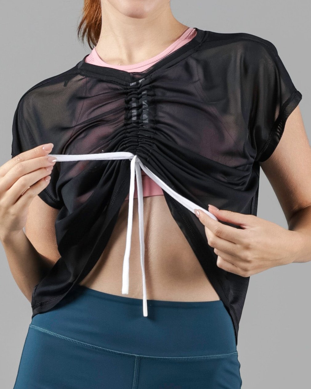 Lunale Mesh Reversible Tee