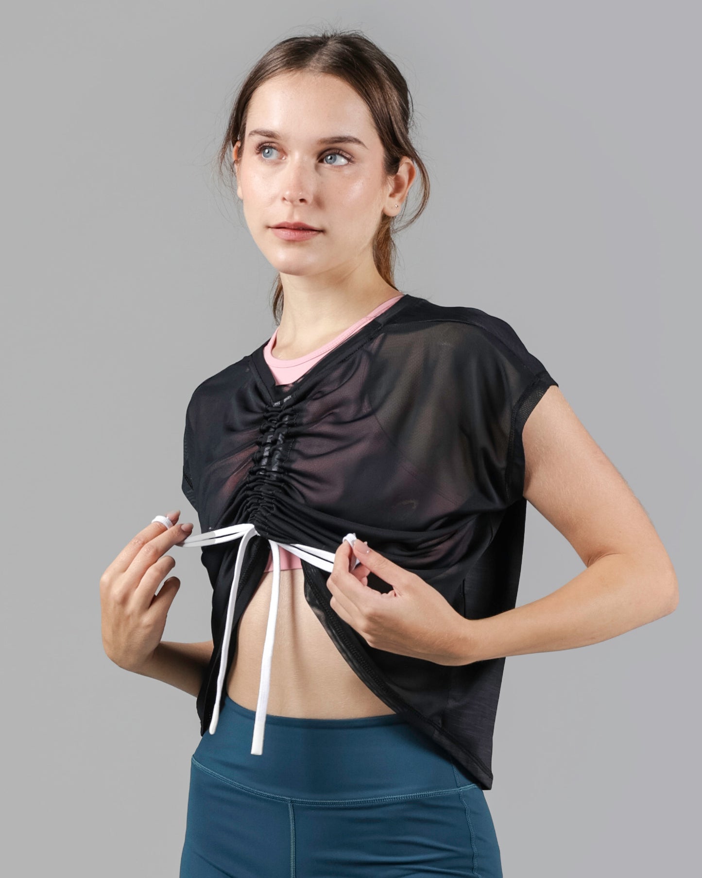 Lunale Mesh Reversible Tee
