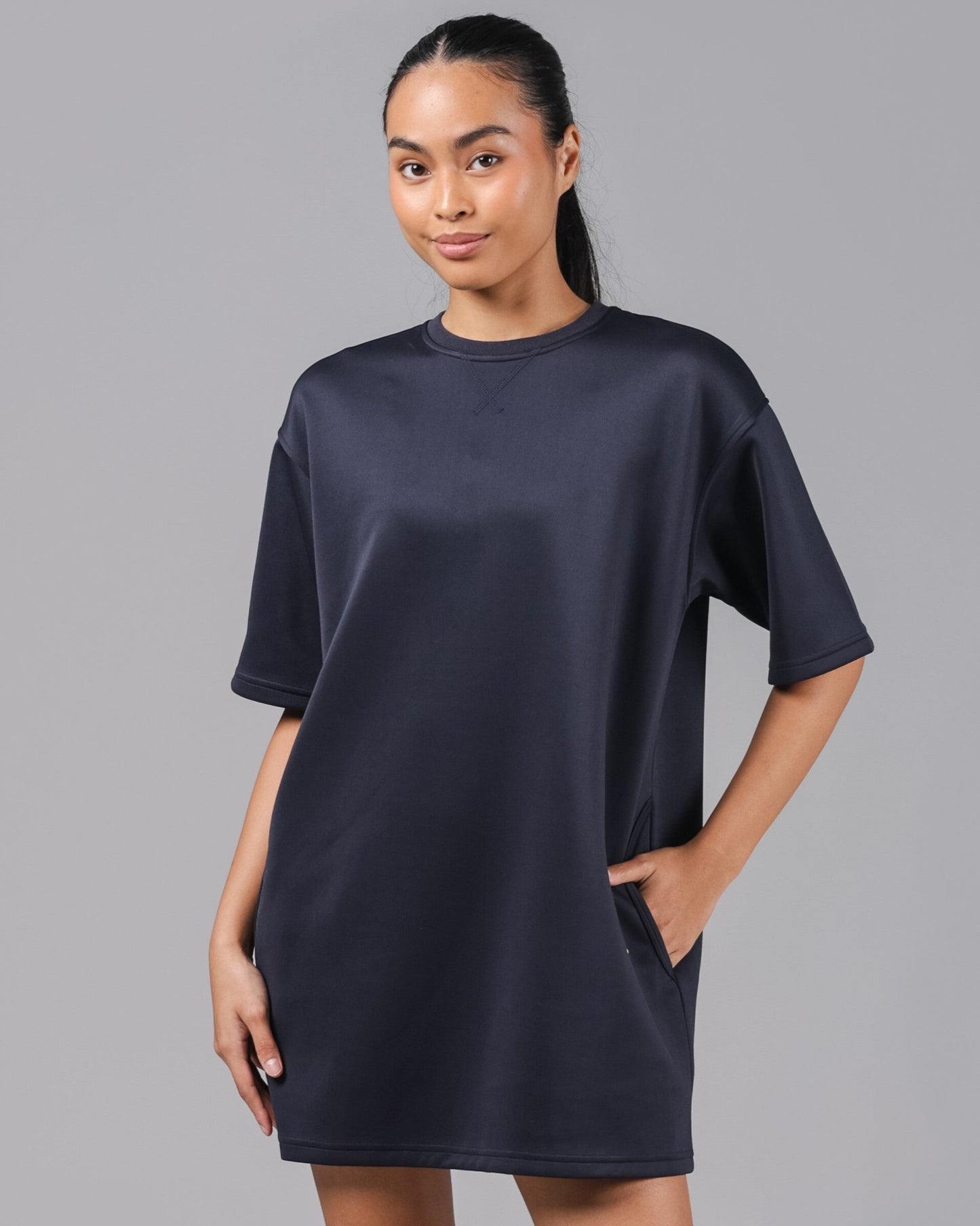 Tabby Scuba T-Shirt Dress