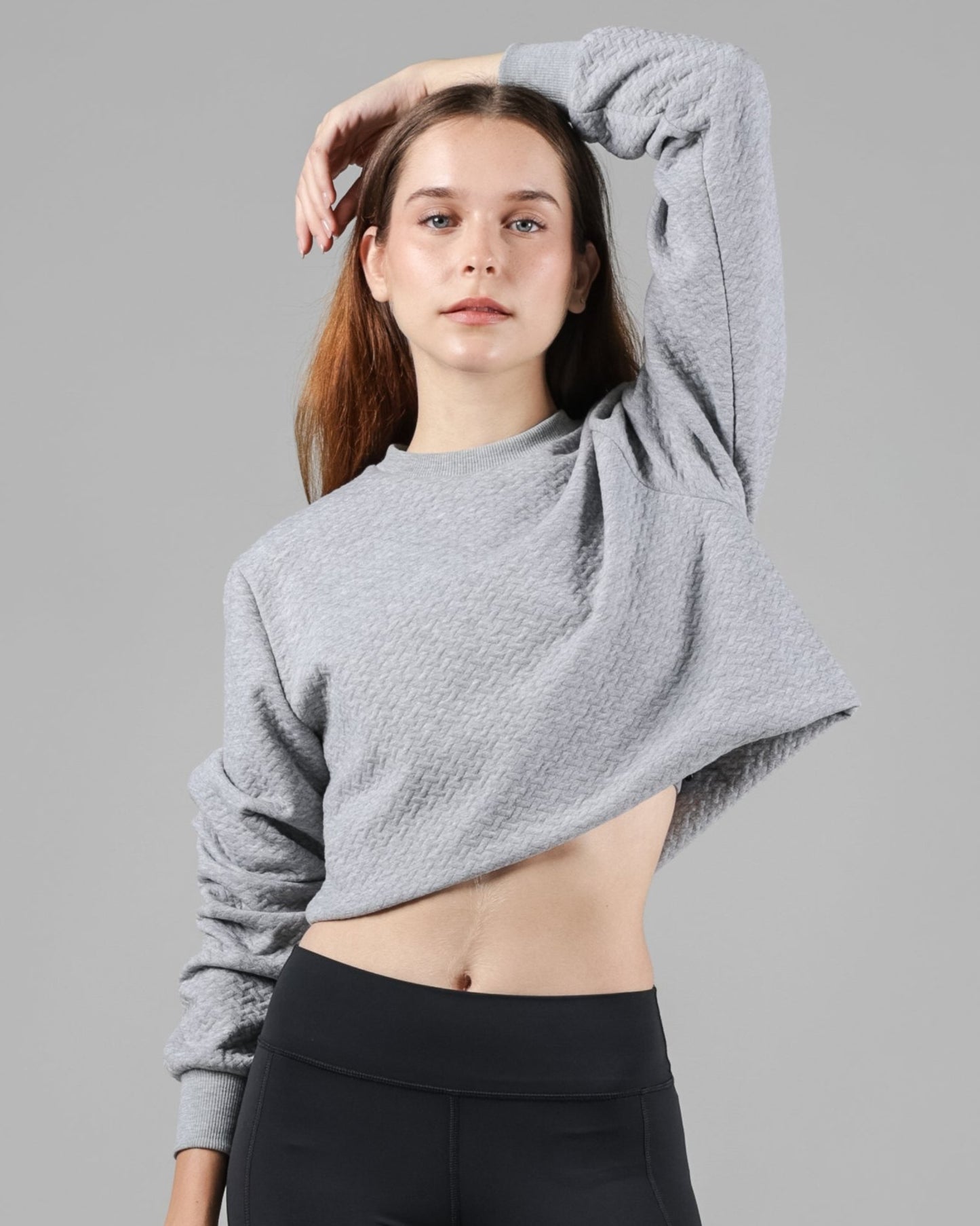 Teddy Jacquard Sweatshirt (UNISEX)