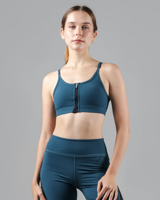 Vicky Zip Up Sports Bra