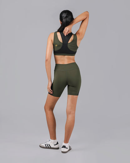 Tyra Mesh Biker Shorts