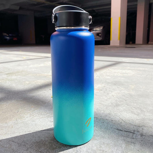 JUUJAA Wide Mouth Bottle - Dual Blue (950ml)